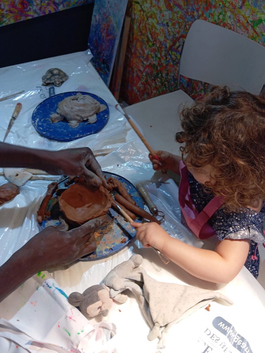 Modelage & peinture en famille à l'Atelier Mory, Lyon — photo 4