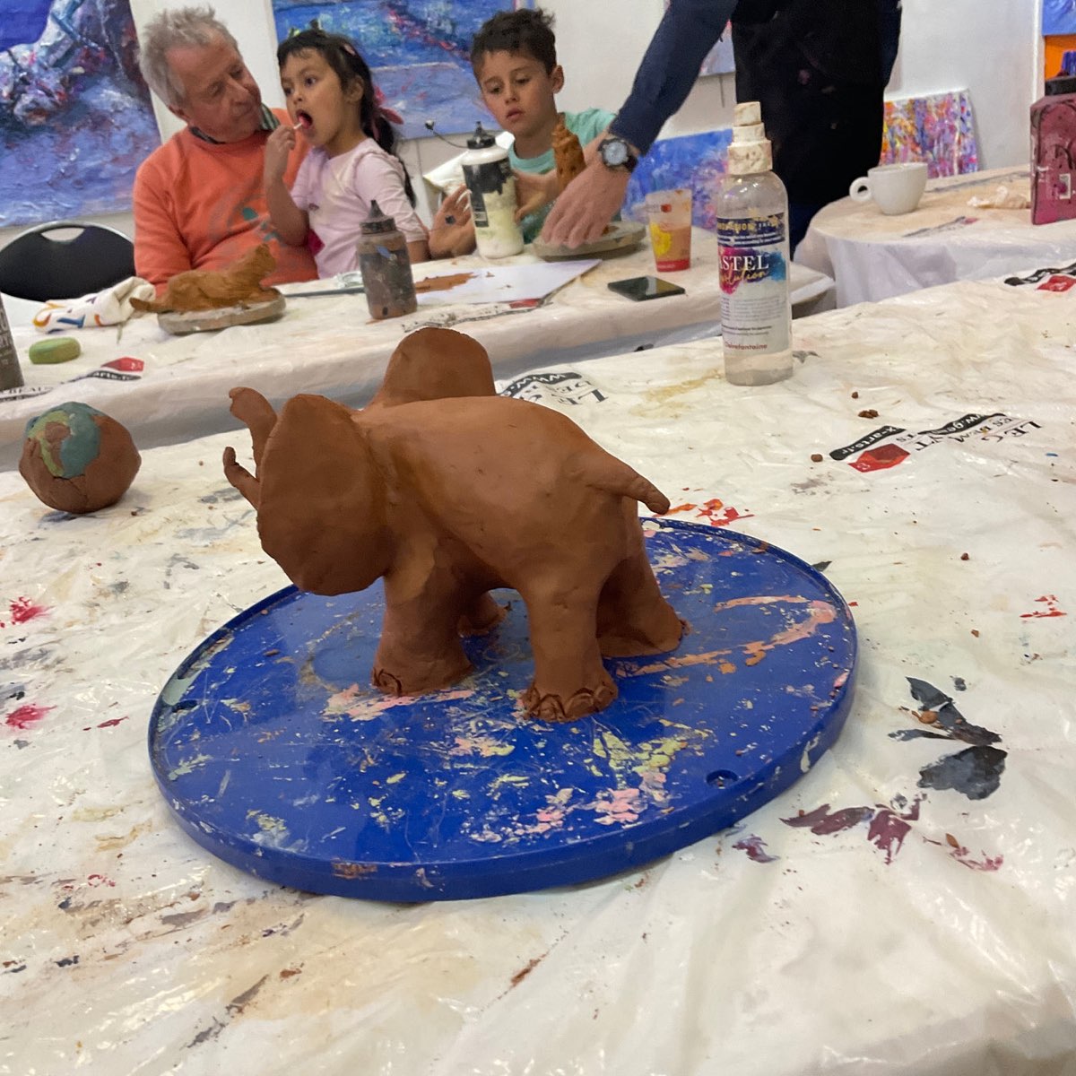 Modelage & peinture en famille à l'Atelier Mory, Lyon — photo 3